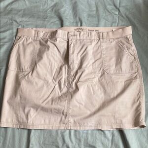 Riders by Lee midrise Beige and Skirt/skort